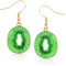 Kiwi Ohrstecker, Kiwi Ohrringe Damen, Früchte Ohrringe, Ohrringe Fasching, Ohrringe Hängend, Kiwi Ohrringe Süße Damen, Karnevals Schmuck für Mädchen und Frauen (C)