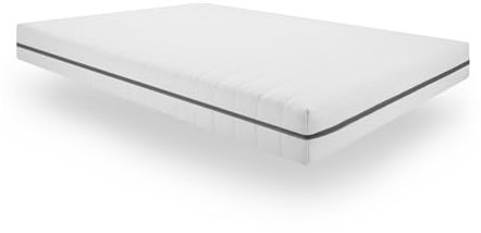 Sleepneo Matratze 80x200 cm - Höhe 15cm - Duo Härtegrad H2 & H3 - Orthopädische 7 Zonen Kaltschaummatratze, punktelastisch atmungsaktiv - Softer Bezug mit 4-seitigem Reißverschluss