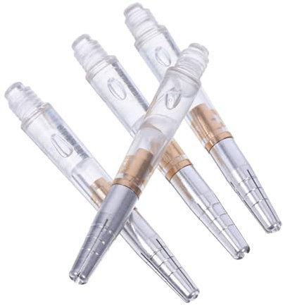 Yardwe Crystal Design Dart Shafts Plastic Dart Tips Replacements for Electronic Dartboards Flights