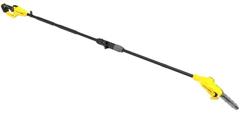 STANLEY FATMAX 18V V20 Cordless Pole Saw, Brushless Pruning Saw, 20cm Bar, Bare Unit, SFMCPS720B-XJ
