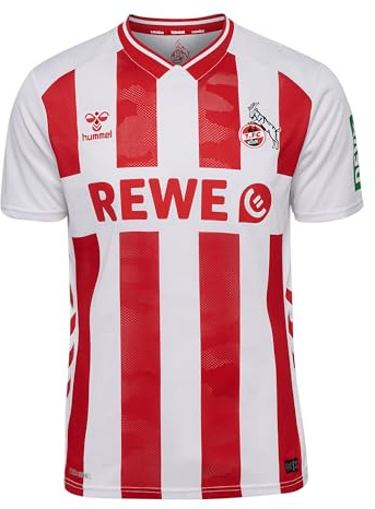 hummel 1. FC Köln Trikot Home 2025/2026 Weiß weissrot, 3XL Herren