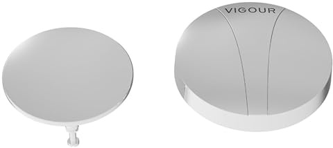 VIGOUR Farbset zu Wannengarnitur m.Drehgriff verchromt Basic | V1AGVDFB