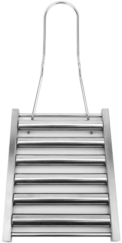 SUNGOOYUE Hot Dog Roller Rack Praktischer und Tragbarer Hot Dog Griller aus Edelstahl für Partys (S)
