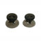 OSTENT 6 x Cappuccio analogico colorato sostitutivo compatibile per controller Microsoft Xbox One - trasparente nero