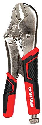 CRAFTSMAN Pince de verrouillage, mâchoire droite de 25,4 cm (CMHT82549)