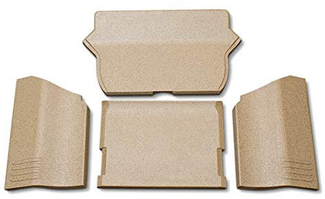 Feuerraumauskleidung für Contura 26T Kaminöfen - Vermiculite - 4-teilig