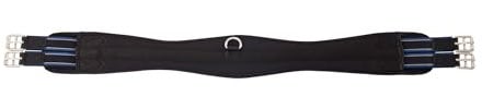 Stübben Neopren-Sattelgurt Coolmax Langgurt mit beidseitigem Elastikzug - schwarz - 135cm