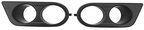 e46 m3 fog light covers,e46 stoßstange vorne,Nebelscheinwerfer mit Blendenabdeckung,Paar Nebelscheinwerferabdeckungen für die vordere Stoßstange Verkleidung 51112695256 Ersatz für E46 M3 2001-2006