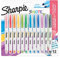 Sharpie S-Note Textmarker & Kreative Markerstifte | Schreiben, Malen, Markieren & Mehr | geschmischte Pastellfarben | 2-in-1 Keilspitze (Breit & Fein) | 12 Stück Highlighter