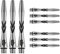 RED DRAGON Gerwyn Price Iceman V-Groove Aluminium Medium Black Shafts (Stems)