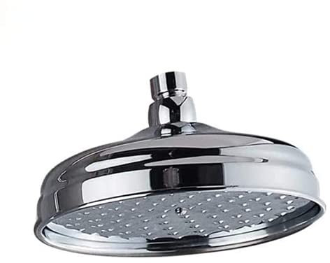 AFUDER Laiton Antique Rond 8 Pouces Pommeau de Douche Accessoires de Salle de Bain Pommeau de Douche de Remplacement Pommeau Douche Large tête de Douche (Standard 1/2 pouce)
