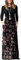 GRECERELLE Women's Casual Maxi Dress Long Sleeve Long Dresses with Pockets and Sleeves for Ladies (FP Mantian March Red, L)