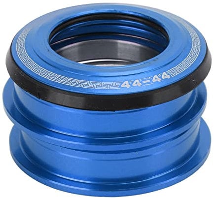 44mm Bicycle Headset Double Bearings Mountain Bike Front Fork Stem Headset for Cycling(blue)