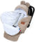 BELLOCHI Einschlagdecke Babyschale Braun - Babydecke Kinderwagen 90x90cm - Baby Decken für Autositz, Buggy Decke - Weiche Babydecke Baumwolle Oeko-TEX - Babydecke Winter für Kinder