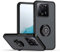 JIAFEI Funda para Xiaomi 13T / 13T Pro Antigolpes Dura Carcasa Translúcido PC/TPU Silicona Protección con 360 Grados Anillo iman Soporte, Negro