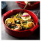HEXEH Baking Dish Double-ear Baking Bowl Air Fryer Ceramic Oven Baking Dish Household Small Baking Dish Solid Color Lasagna Dish Deep Dish bakeware