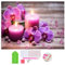 DOUKOYEE Diamond Painting für Erwachsene Blumen Buddha und Kerze Bilder DIY 5D Diamant Malerei Kit Stickerei Set Kreuzstich Diamant Painting Bilder Wall Home Room Decoration (D)