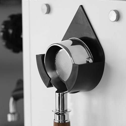 Support mural universel pour porte-filtre expresso 51/53/54/58 mm (noir)