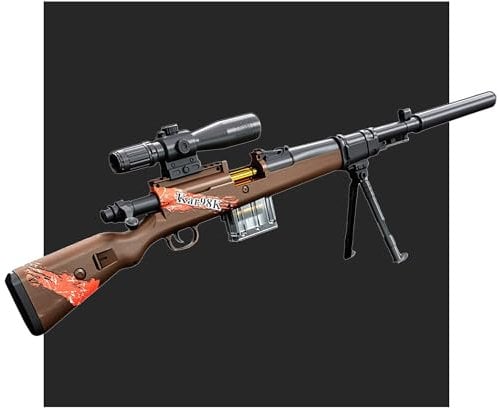 Spielzeug-Scharfschützengewehr, Spielzeug-Schaumstoff-Blaster-Sets mit Zielfernrohr Soft Bullet Gun 98k Spielzeug Pistole Children