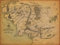 IGHSNZUH 1000 Jigsaw Puzzle for Adults Lord of Thes Parchment Map - 38 * 26Cm, Posters Included-Impossible Puzzle-Marvel-Colour-Educational Toys