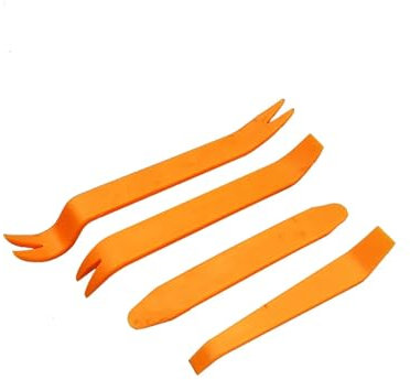 Outils Démontage Autoradio Lot de 12/4 Outils D'installation Et De Retrait D'autoradio pour Peugeot pour 108 206 207 2008 3008 4008 5008 Outil Suppression Autoradio(4pcs)