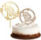 2 Stück Holz Tortendeko Hochzeit, Mr & Mrs Deko Hochzeit Holz Kuchen Toppe, Hochzeitstorte Deko, Tortenstecker für Hochzeit Jubiläum Verlobung Antrag, Hochzeitstorte Topper für Hochzeit Party