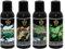 HAF® Saunaaufguss Konzentrat Set Frische Briese | 4 x 250 ml Saunaduft mit Eukalyptus, Ingwer Citro, Minze, Lemongras | Saunaöl aus 100% natürlichen ätherischen Ölen