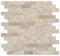 Yipscazo Peel and Stick Wood Metal Tile Backsplash, Stick on Tiles for Backsplash Kitchen, Bathroom, Laundry Room, Camper, Fireplace (12 X 12,10 Sheets in Beige Stone Rocks)