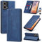 Jasonyu Cover per Motorola Moto G85 Flip Custodia in Pelle PU, Cover a Libro Portafoglio, Funzione Supporto, Magnetica, Slot Schede, TPU Bumper Caso Custodia (Blu)