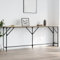 Makastle Console Meuble Entrée, Table d'Entrée en Bois d'ingénierie, Table d’appoint, Bout de Canapé, Table Console pour Couloir, Chambre, Salon, chêne Sonoma 200x29x75 cm