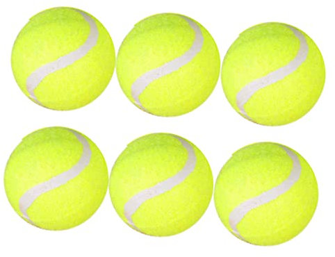Kisangel Elastisches Tennis Großpackung 6 Stück Strapazierfähiges Tennis Für Training Und Plätze Tennismaschinen-zubehör