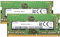 Samsung RAM 16GB (2x8GB) DDR4 3200MHz PC4-25600 (PC4-3200AA) CL22 SODIMM 1Rx8 Single Rank 1.2V 260-Pin Laptop, Notebook RAM Memory - OEM BULK