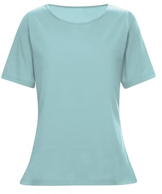 trigema Damen T-Shirt Mit Kristallsteinen