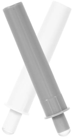 TOPPERFUN 2stücke Dämpferpuffer Für Schranktüren Sanftes Schließen Kunststoffzubehör Push-latch-mechanismus Innen-schrank-dämpfer Soft-close Für Küchenschränke