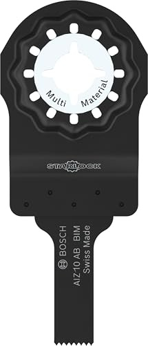 Bosch 1x AIZ 10 AB Plunge Cut Blade | for Non-ferrous metals, Plastic coated boards, Width mm, Professional Accessory Multitool