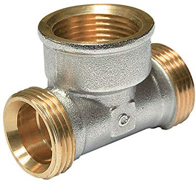WIROFLEX | T-Stück | Klemmring | Schraubsystem | Fitting | 1 A x 3/4 IG x 1 A | Für Mehrschichtverbundrohr