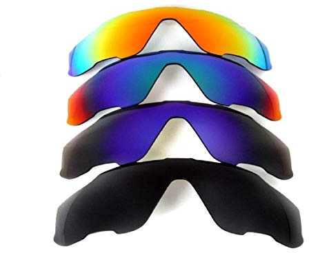 Lentes de repuesto Galaxy para Oakley Jawbreaker polarizados negro/azul/verde/rojo