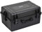 MEIJIA Portable All Weather Waterproof Protective Hard Case,Compact Camera Case with Customizable Fit Foam,Fit Use of Drones, Camera, Equipments, Pistols, Elegant Black(24.01x16.92X12.2)