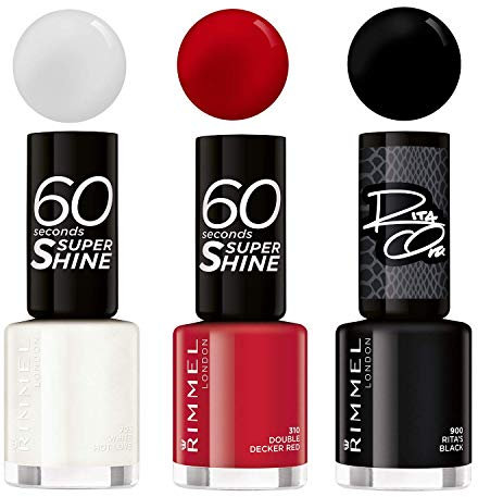 Rimmel London 60 Seconds: The Classic Trio