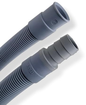 DL-Pro Manguera universal de drenaje de 2m para lavavajillas/lavaplatos lavadora resistente a temperaturas de -20° a +90°