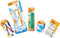BIC Schulbedarf Set: 10 Bleistifte, 1 Zirkel, 1 Spitzer mit Dose, Geometrie Set (inkl. Lineal), 6 Radiergummis