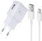 PH26 Ⓡ Chargeur Rapide 3A + Câble USB C pour Samsung Galaxy M13 - Chargeur Ultra-Puissant 3A avec Câble Type C -Transfert de données Ultra Rapide