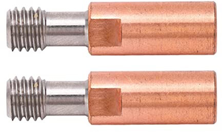 2 Uds Boquilla de Garganta Ti Aleación Cobre Bimetal 3D Impresora Boquilla de Garganta Reemplazo para Ender 3 3 V2 3 Pro Hotend (Agujero pasante de 4,1 mm)