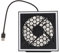Ventilador de Refrigeración para Xbox Series X, Ventilador Superior de Consola con Luz de Colores RGB, 3 Velocidades Ajustables, 7 Modos de Iluminación, Puertos USB Duales,