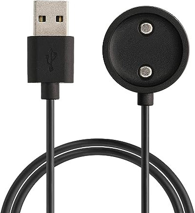 kwmobile USB Kabel Charger kompatibel mit Suunto Vertical/Race S/Ocean Ladekabel - Smart Watch Ersatzkabel - Fitnesstracker Aufladekabel in Schwarz