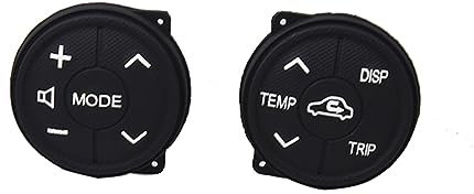 ITGRL Lenkrad Knopf Schalter Für Toyota Prius Aqua Tempomat Kit 45186-47030 Multifunktions-Tempomat Lenkrad Tasten Schalter