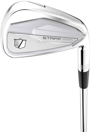 Wilson Golf Clubs, Staff Model CB Iron Set, 4-PW, Steel, For Men and Women