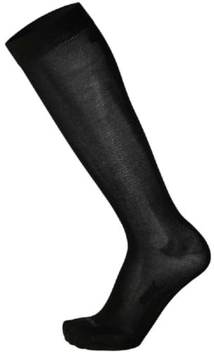 MICO X-Race Extralight Wight Unisex Erwachsene Skisocken, Schwarz , 44-46