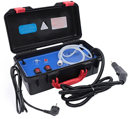 Limpiador de vapor de 3000 W, máquina de limpieza manual de alta presión y temperatura, para el hogar, cocina, baño, muebles, coche