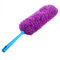 Spolverino in Microfibra, Spolverino Elettrostatico Spolverino in Piuma Rotolo di Panno Per Pulizia in Microfibra Spolverino Elettrostatico Per La Casa(Viola)